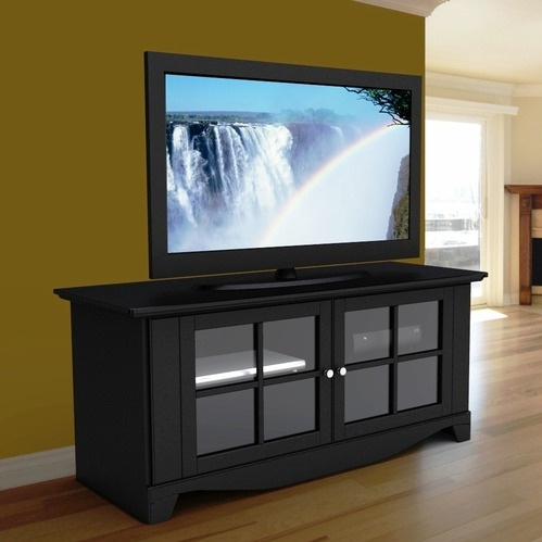 Classic Black Mission TV Stand